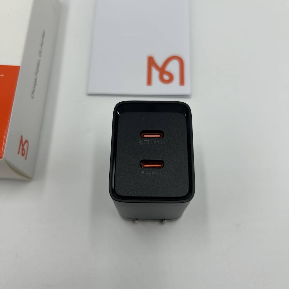 Mcdodo 急速充電器 USB-C 40W PD 充電器 K536 USB-Cポート*2つ i-Phone 15充電器 GaN5窒化ガリウム&Appl-eの同種デュアルPiチップ採用_画像3