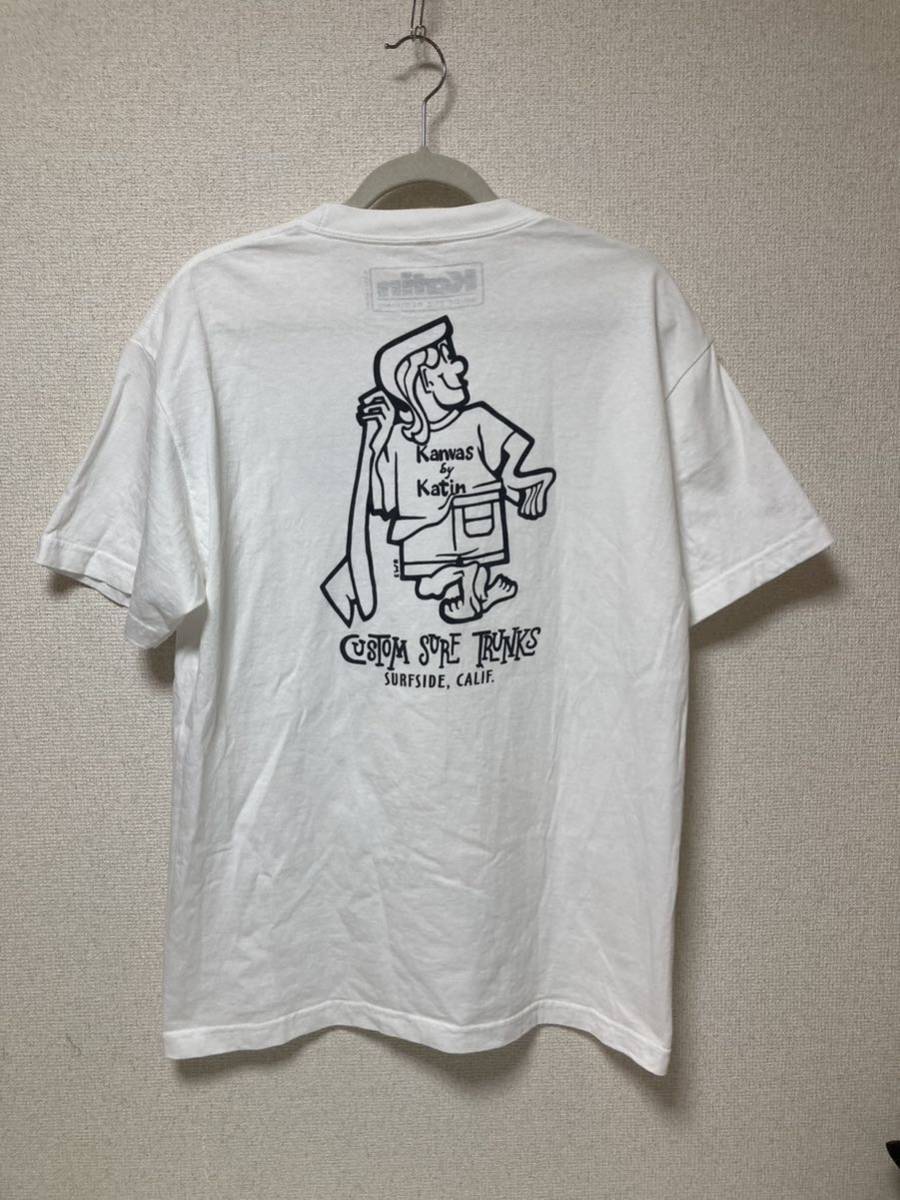 KANVAS BY KATIN キャンバス バイ ケイティン 【MADE IN U.S.A】 PRINT TEE アメリカ製 プリントＴシャツ サイズL_画像3