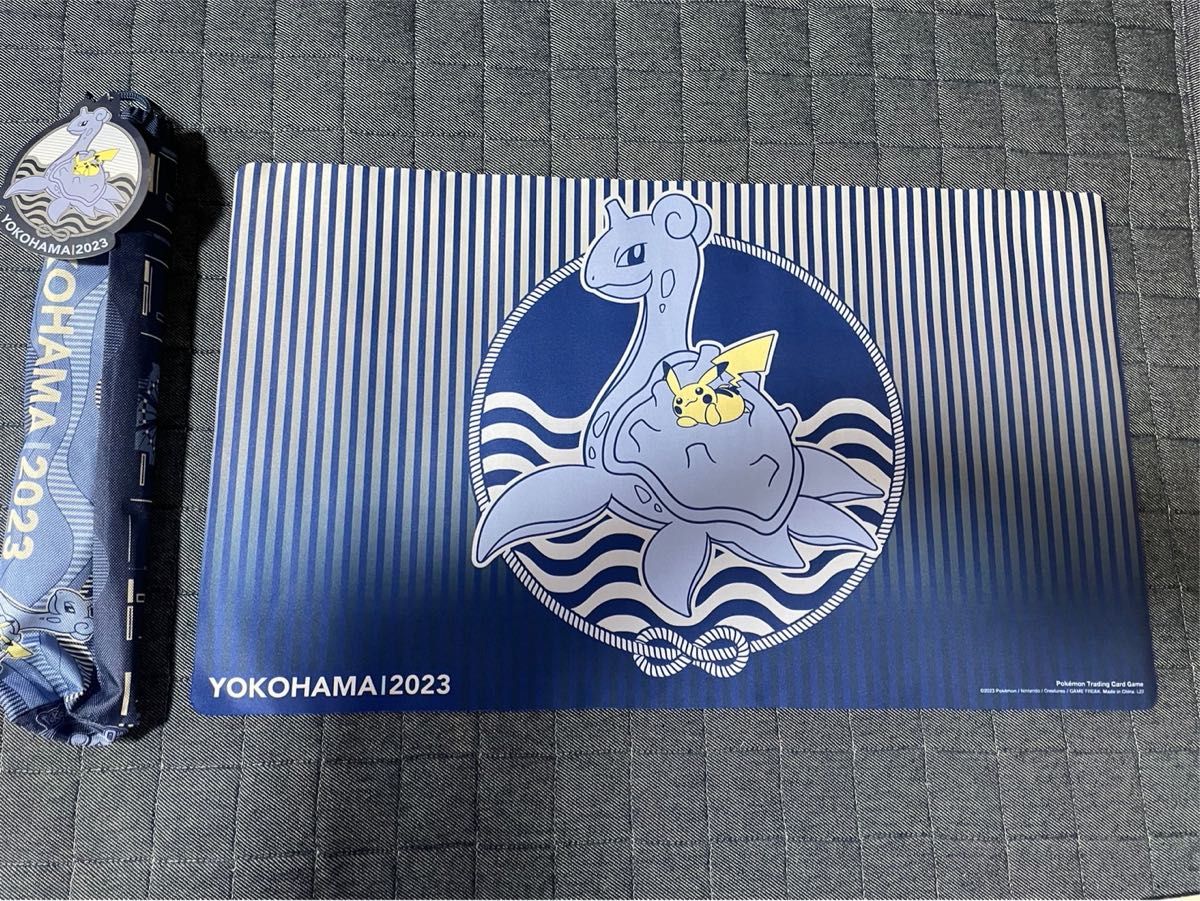 新品未開封 WCS 2023 横浜 ヨコハマ プレイマット&バッグ 新品未開封 WCS 2023 横浜 ヨコハマ プレイマット&バッグ