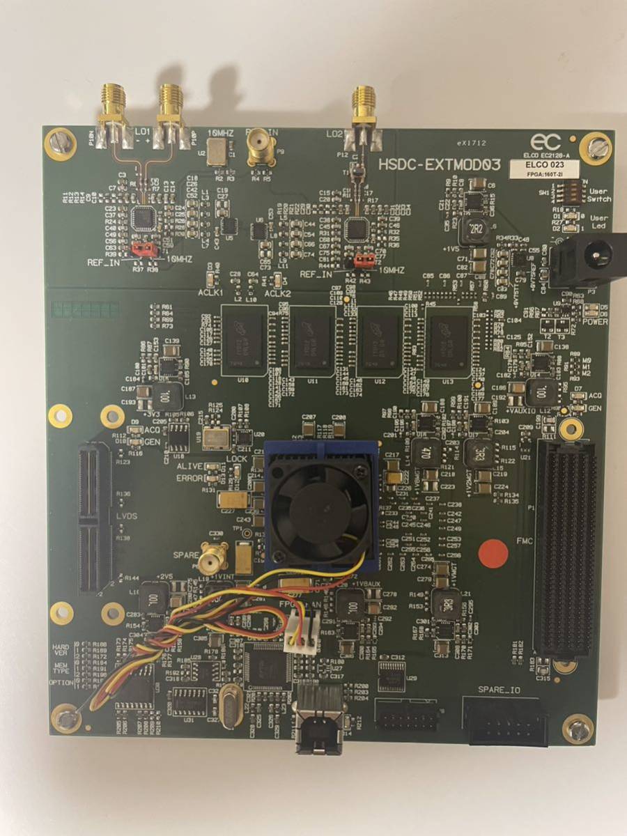HSDC-EXMOD03-DB Kintex7 xc7k160T FPGA FMC評価ボード