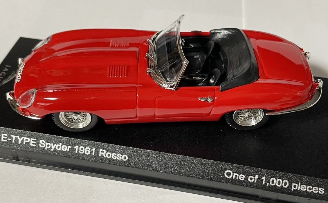 特注非売品! JAGUAR E-TYPE Spyder 1961!