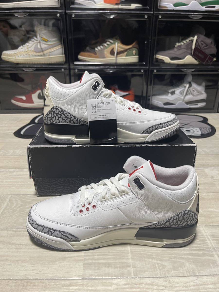 Nike Air Jordan 3 Retro ‘White Cement Reimagined’ 28cm_画像4