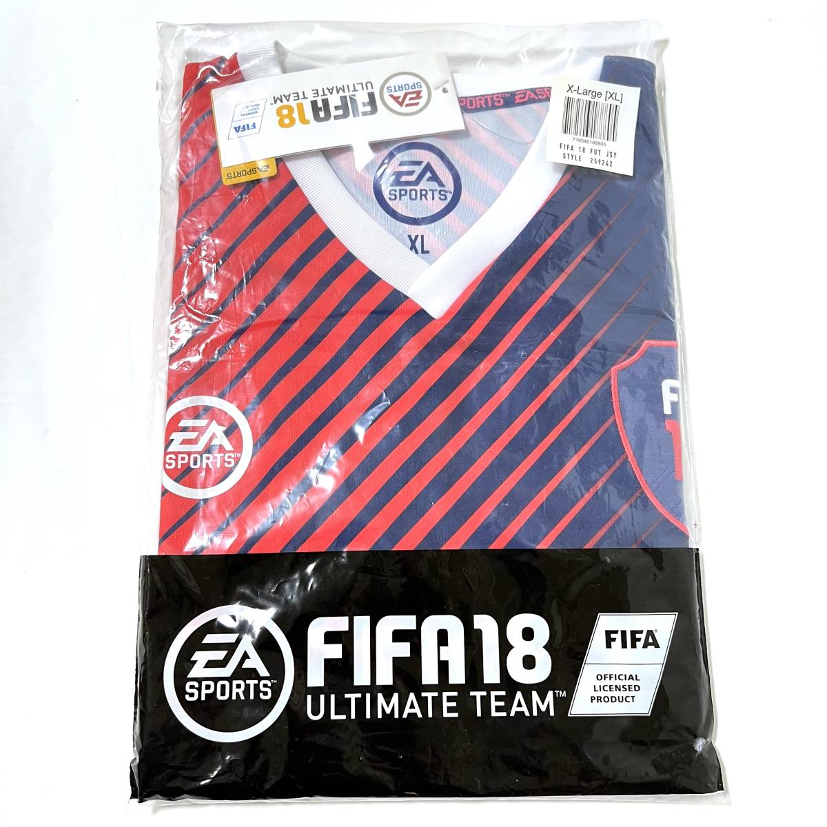 EA SPORTSイーエースポーツ☆サッカーゲームシャツ☆FIFA18☆フィファ18☆XL②_画像8