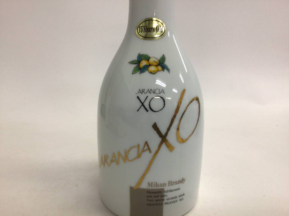 55 ブランデー みかんブランデー アランシア XO 700ml【重量番号:2】_画像2