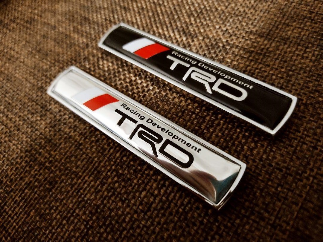 【新製品】高品質 TRD SPORTS エンブレム M（2種類）※1個_画像6