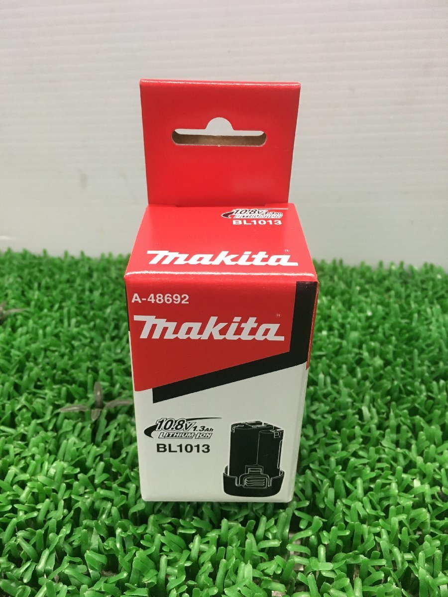 【未使用品】★makita(マキタ) 10.8v1.3Ahリチウムイオンバッテリ BL1013 / IT7DBSD51UWE_画像1