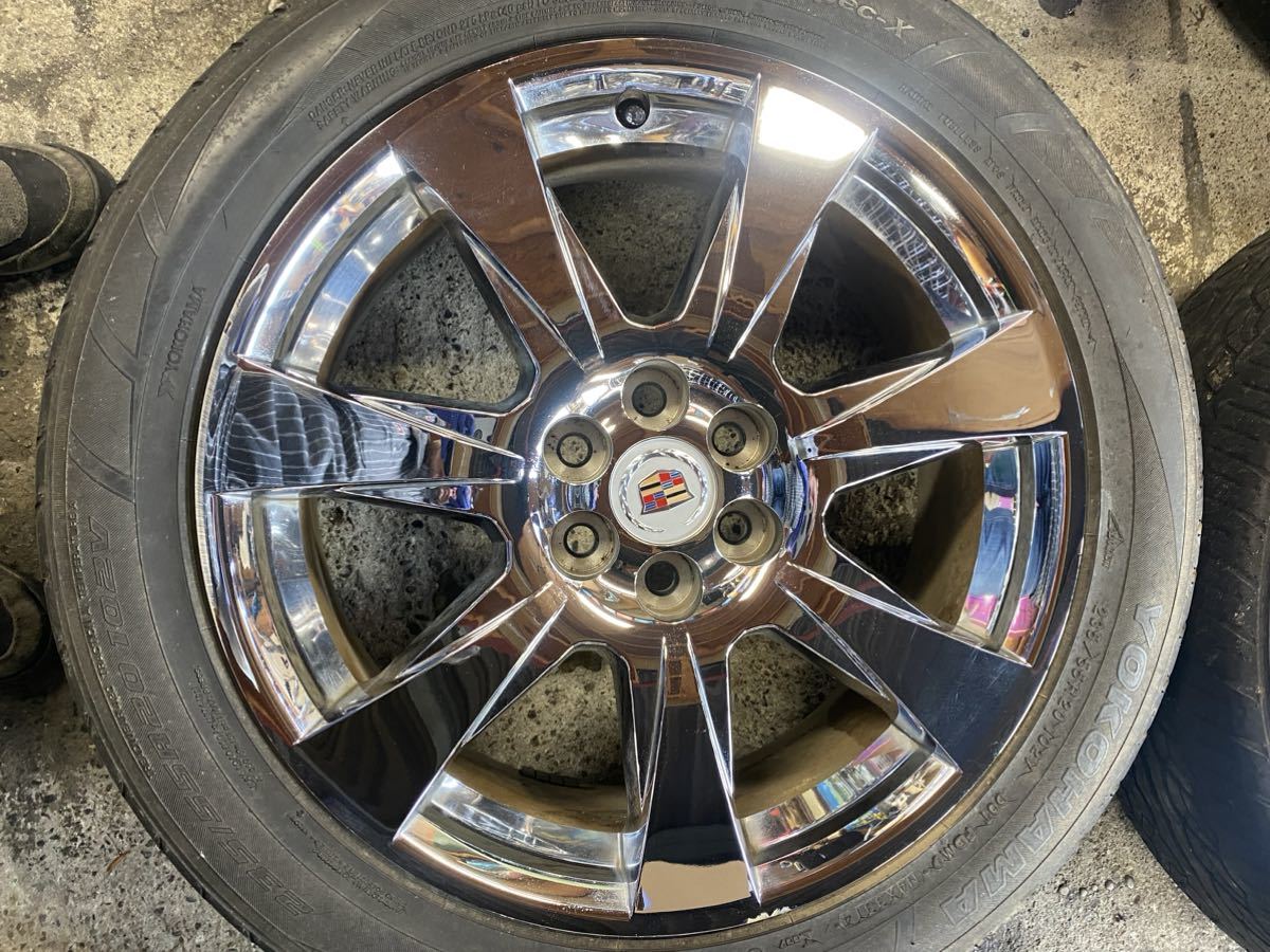 キャデラック SRXクロスオーバー　純正20インチホイール 4本8J-20 6穴　235/55R20 空気圧センサー付き cadillac CROSS-OVER_画像3