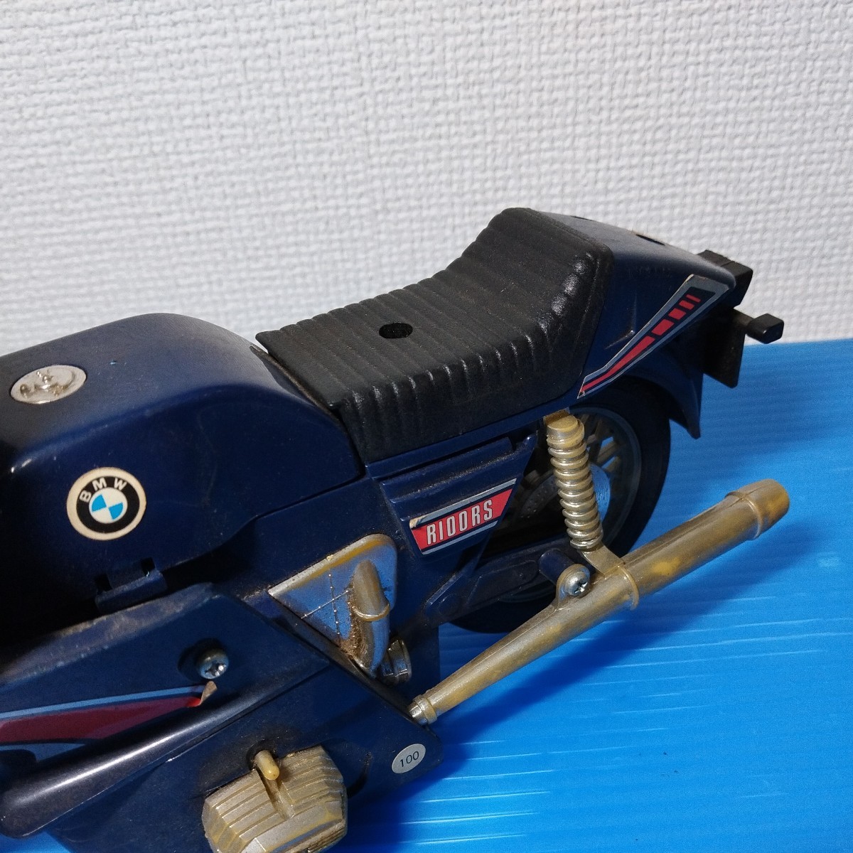  утиль NIKKO Nikko BMW мотоцикл радиоконтроллер? retro 