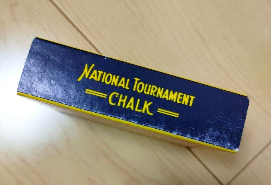 ビンテージ ビリヤード チョーク National Tournament CHALK Made in USA 12個 箱入り