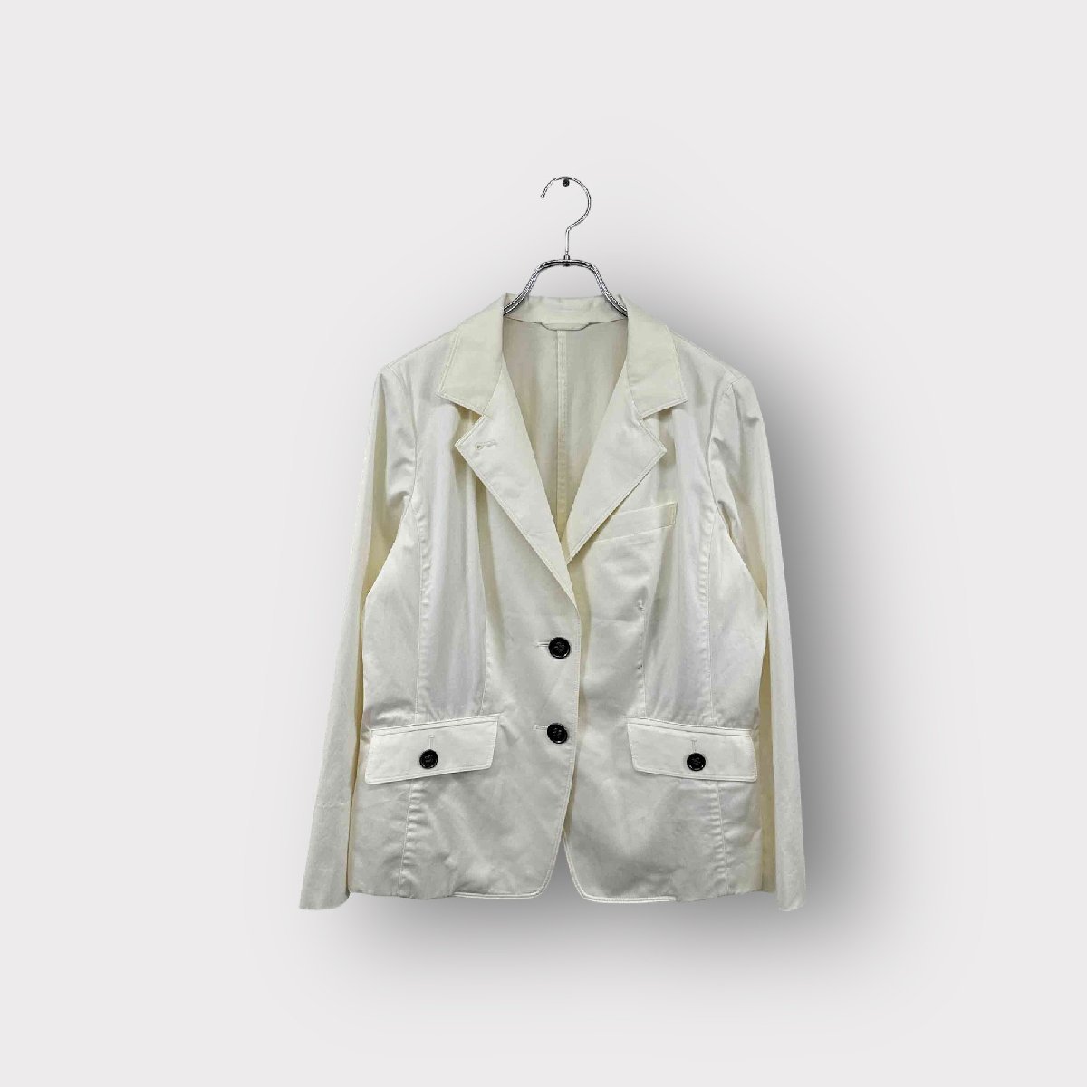 BURBERRY LONDON Burberry London tailored jacket white size 44 lady's Vintage 6