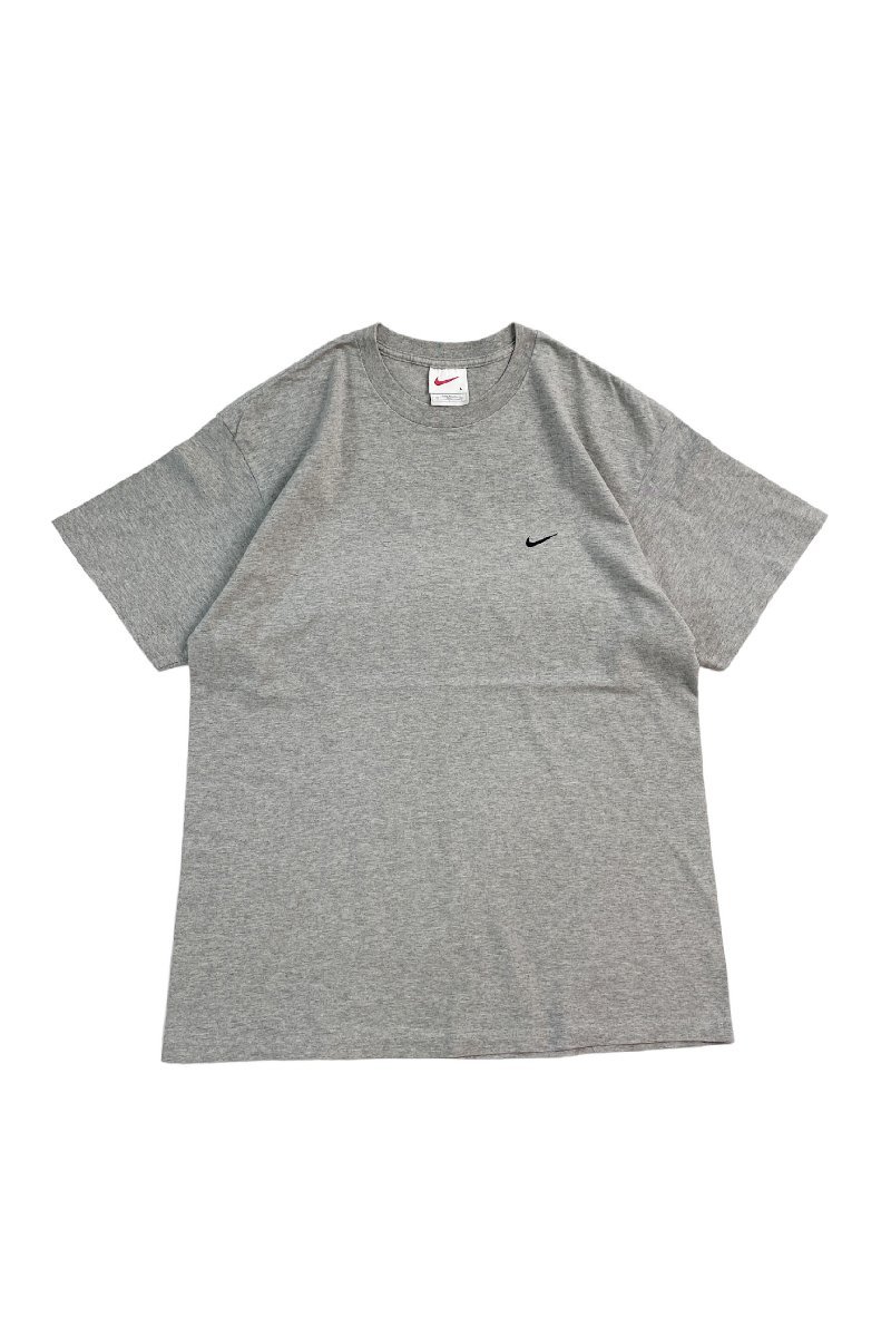 00's Made in USA NIKE T-shirt ナイキ Tシャツ 半袖 刺繍ロゴ ヴィンテージの画像1