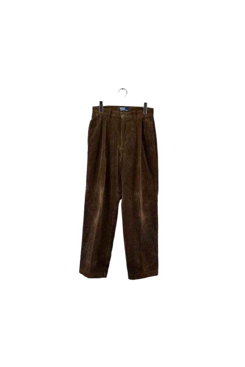 90's Polo by Ralph Lauren brown corduroy pants ポロラルフローレン コーデュロイパンツ ブラウン サイズ29 メンズ ヴィンテージ 6_画像1