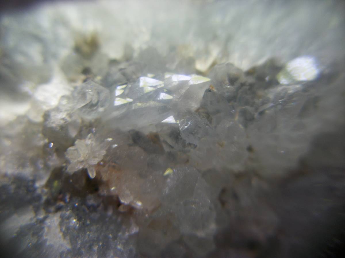 国産鉱物　鳥取県　上地　成器　青水晶　群晶　ブルークォーツ　クラスター　ハイグレード　定型外発送_画像5