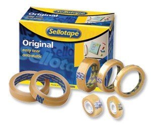 【中古】Sellotape Original Boxed Pack 18mmx33m [ Pack 8]_画像1