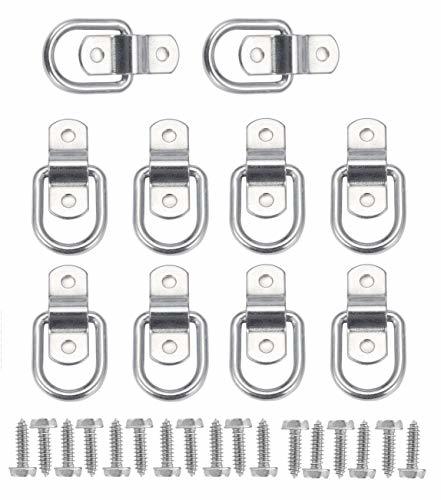 【中古】KAHEIGN 10Pcs D Ring Tie Down Ring Load Anchor Trailer Anchor Forged L_画像1