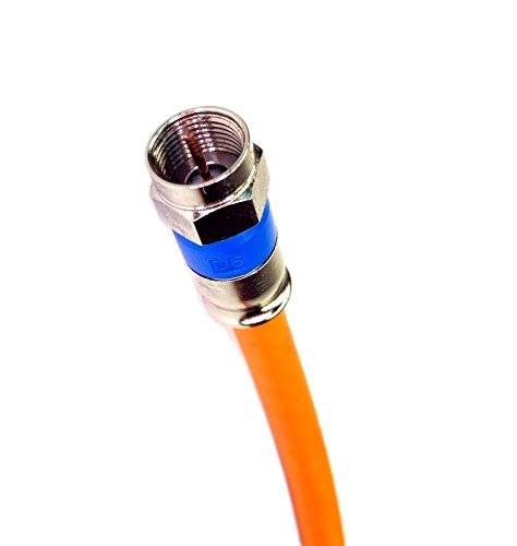 【中古】PHAT SATELLITE INTL 150フィート 直接地下RG6同軸ケーブル 18AWG ゲルコーティング 編組 AT&T DIREC_画像1