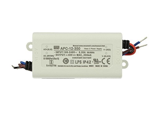 【中古】Mean Well APC-12-350 AC-DC Single Output LED Driver, Constant Current_画像1