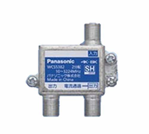 【中古】Panasonic 2分配器(1端子電流通過形) WCS5382_画像1