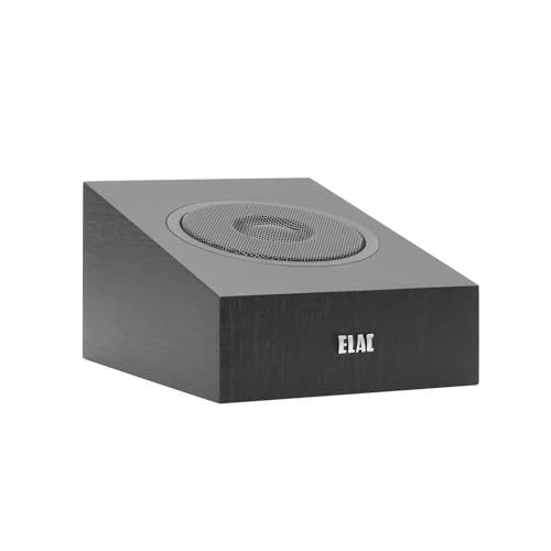 【中古】ELAC Debut 2.0 A4.2 Dolby Atmos モジュールスピーカー ブラック (ペア) - 同心円ドライバー 0.5インチ_画像1