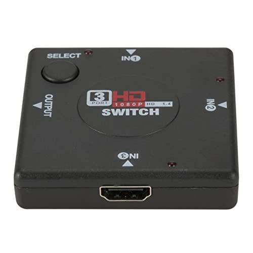 【中古】HDMI 1.3 スイッチ ディバイダー 3 ポート 4 K HDMI スイッチャー 3 で 1 金属 HDMI スイッチ セレクタ ボック_画像1