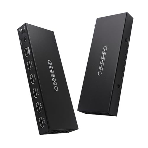 【中古】Daconovo 高品位マルチメディア インターフェイス スイッチ 5 in 1 Out スイッチャー ボックス 高品位マルチメディア イン_画像1