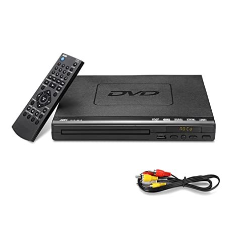 【中古】ポータブルDVDプレーヤー 1080pホーム HD DVDディスクプレーヤーマルチメディアデジタル テレビサポート USB/DVD/CD/V_画像1