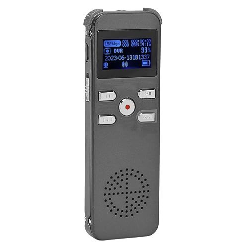 【中古】ボイスレコーダー、MP3プレーヤー 電話録音 ノイズリダクション 日付スタンプ機能 (16G)_画像1