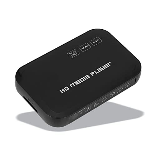 【中古】HDメディアプレーヤー Acouto ミニ 1080P HDMI 1920×1080解像度 ビデオプレーヤー VGA AVビデオメディアプレ_画像1