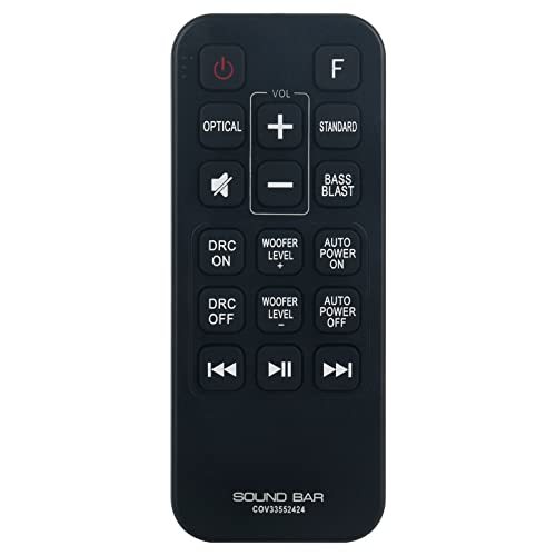 【中古】COV33552424 交換用リモコン コマンダー LG SJ2 サウンドバー ホームシアターシステム用_画像1