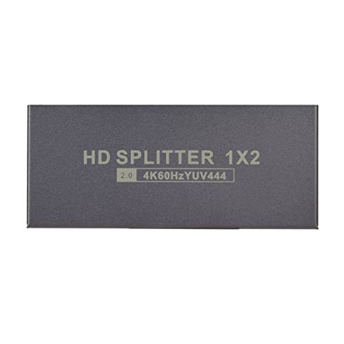 【中古】HD マルチメディア インターフェイス スプリッター、HD スプリッター サポート 3D 1 in 2 Out 4K 60Hz 100?24_画像1