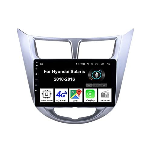 【中古】カーマルチメディアプレーヤーAndroidCar Stereo For Hyundai Solaris Verna 2017-2018 wi_画像1