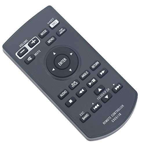 【中古】CXE5116 交換用リモコン パイオニアDVD RDS AVレシーバー AVH-2450BT AVH-1450DVD AVH-210EX_画像1