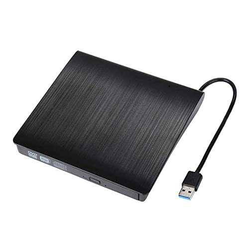 【中古】ポータブルDVDプレーヤー 外部DVDドライブスリムハードプラスチックUSB 3.0 9.5mm DVDエンクロージャーリライターバーナーラ_画像1