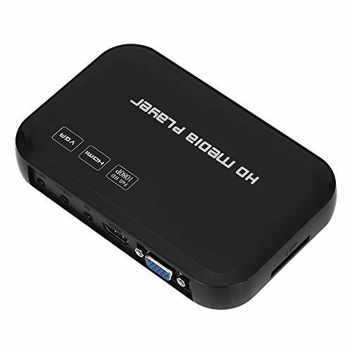 【中古】HDビデオプレーヤー、RM / RMVB用モバイルハードディスク用HDMI1.3インターフェイスビデオメディアプレーヤー（Real8 / 9_画像1