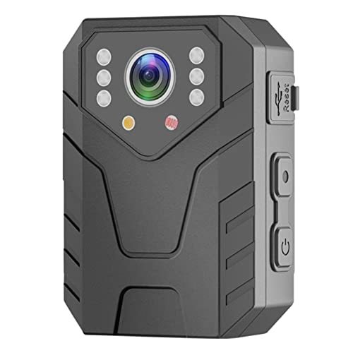 【中古】ミニボディカメラ,1080P HD ボディカメラ - ボディカメラを記録するためのボディウェアラブルカメラ、6-8時間のバッテリー寿命 Ge_画像1
