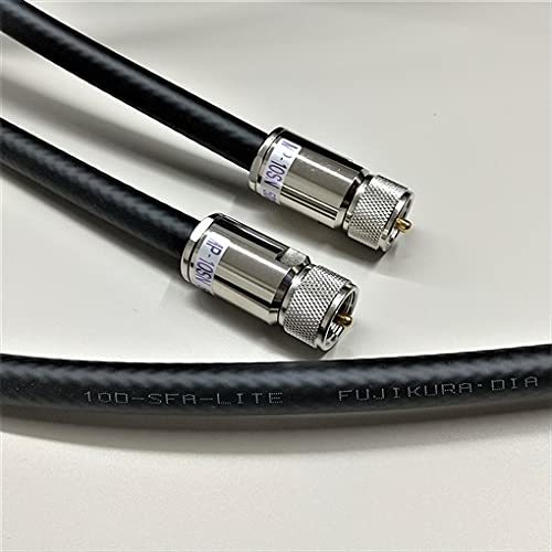 【中古】10DSFA(10D-SFA)-LITE 65m 両端50ΩMP接栓付 フジクラ 固定局用ケーブル 無線用 同軸ケーブル F10SF-65M_画像1