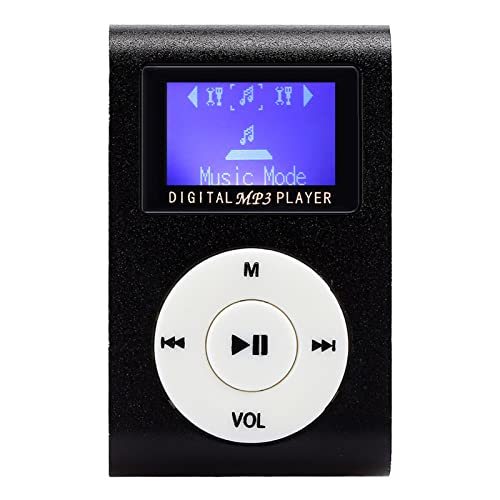 【中古】金属クリップ付きミニ音楽プレーヤー 1.8 インチ LCD デジタルディスプレイ 3.5 Mm プラグ MP3 プレーヤー USB 2.0_画像1