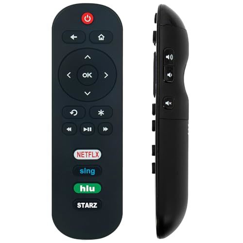 【中古】RC280 交換用リモコン Hulu Netflix Sling Starz アプリショートカットキー 32S305 49S405 49S4_画像1