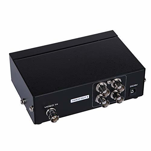 【中古】ES-Tune BNC分配器 ビデオスプリッタ SDI非対応 1入力4出力 ハイビジョン カメラ映像信号4分配器 (104BC)_画像1