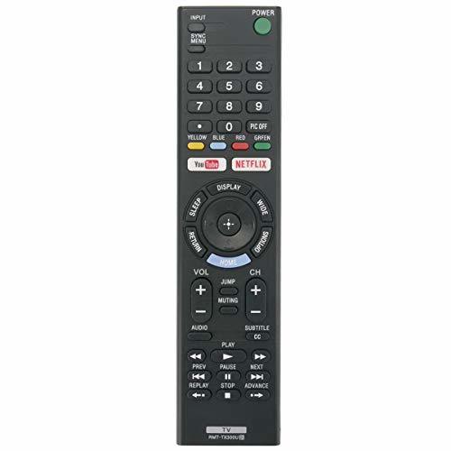 【中古】RMT-TX300U 代替リモコン 対応機種: Sony TV KD-55X720E KD-49X720E KD-43X720E KD-49_画像1