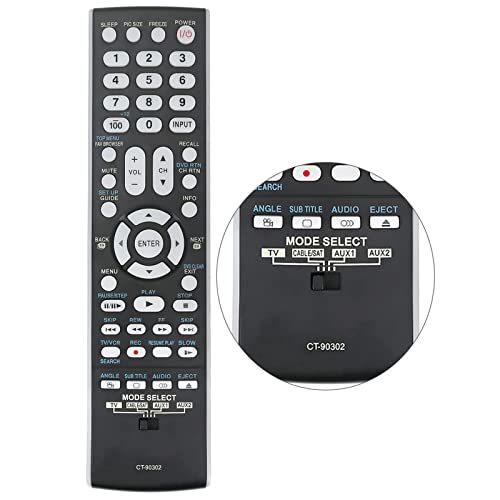 【中古】Beyution CT-90302 交換用リモコン 東芝TV 32AV502RZ 40RV525U 37AV502R 40G300U 42R_画像1