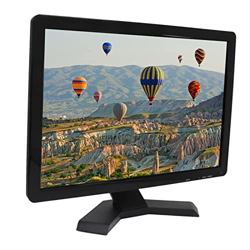 【中古】19インチポータブルモニター、16:10 1440x900 HDカラースクリーンディスプレイ内蔵スピーカー、リモートコントロール付きコンピュ_画像1