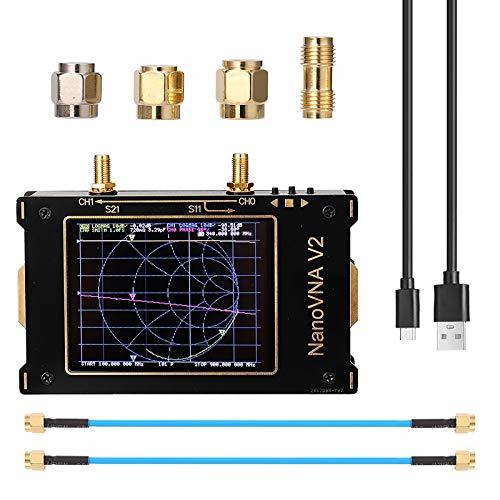 【中古】3Gアンテナ・アナライザ、短波HF VHF UHFアナライザは、Sパラメータ、電圧定在波比、定在波インピーダンスを測定デュプレクサとフ_画像1