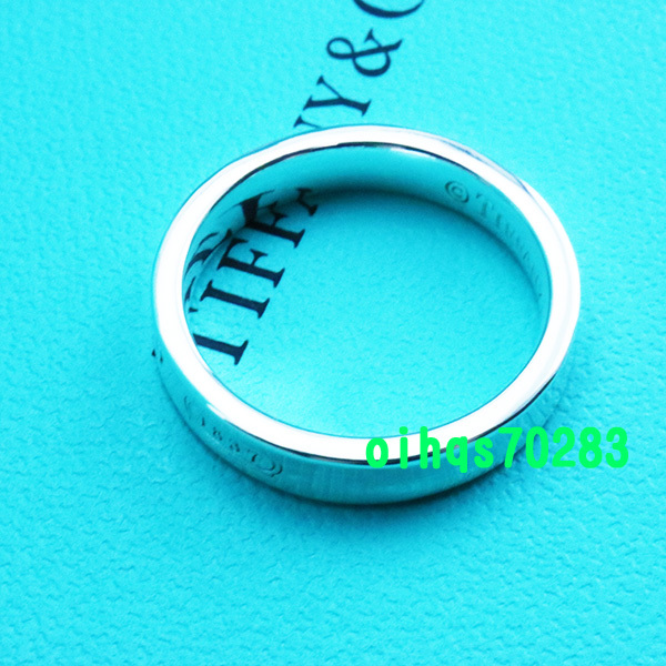 ! prompt decision! new goods unused TIFFANY &Co. Tiffany 1837 narrow ring 11 number 