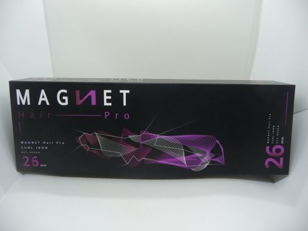 MAGNET Hair Pro CURL IRON マグネットヘアプロ カールアイロン26mm 海外兼用 ★ HOLISTIC cures ◆ 弾力のあるツヤカールを長時間キープ