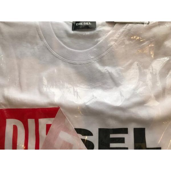 DIESEL Tシャツ T DIEGO QA T-SHIRT ホワイト　S_画像2