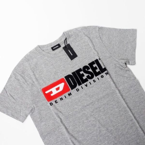 DIESEL Tシャツ T-JUST-DIVISION グレー L_画像5