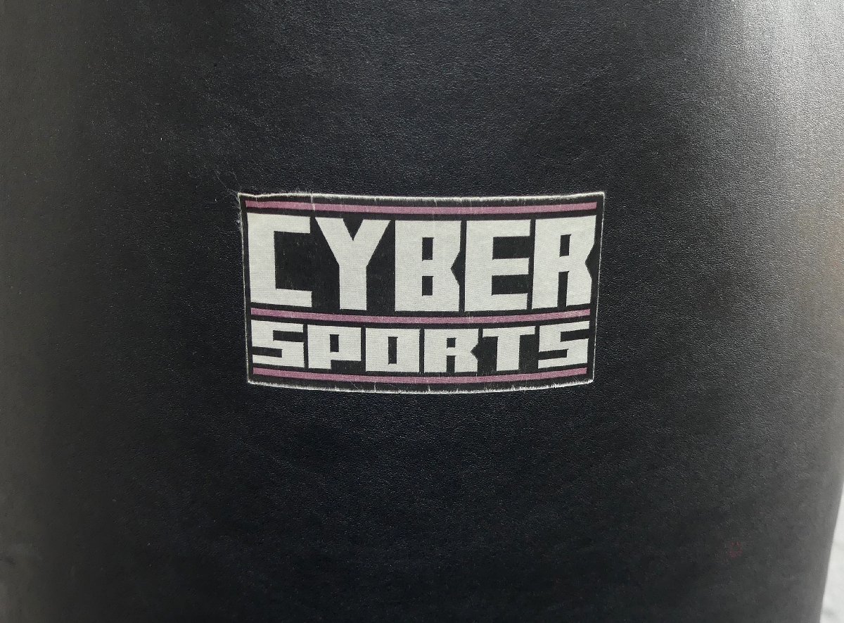 * attention *[ shop front receipt limitation (pick up) commodity ]*CYBER SPORTS Cyber sport hanging lowering type punching bag USED goods *