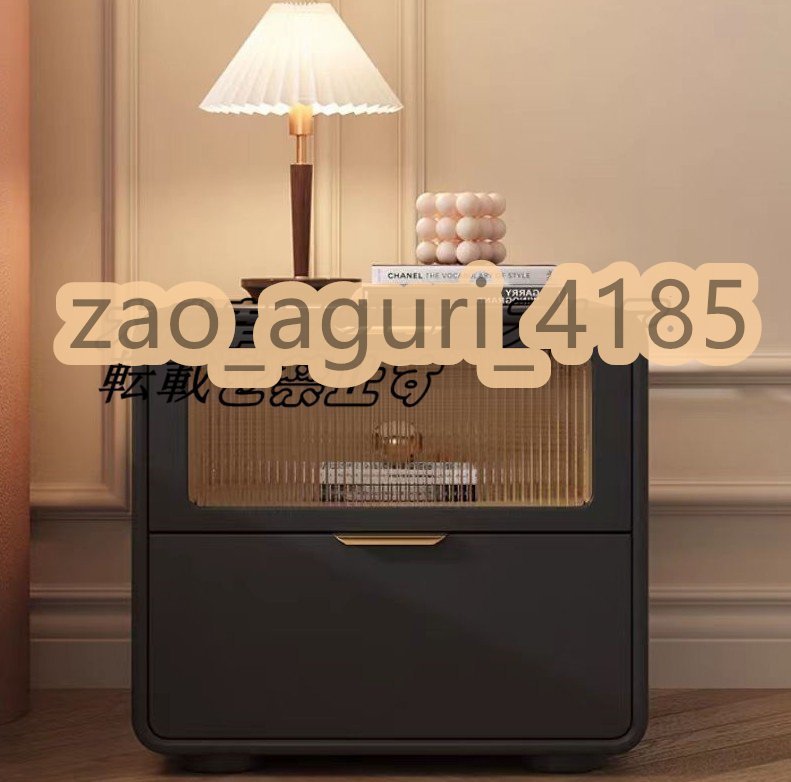 新入荷】 ナイトスタンド-引き出しが2つあるナイトスタンド 新入荷】 ナイトスタンド-引き出しが2つあるナイトスタンド