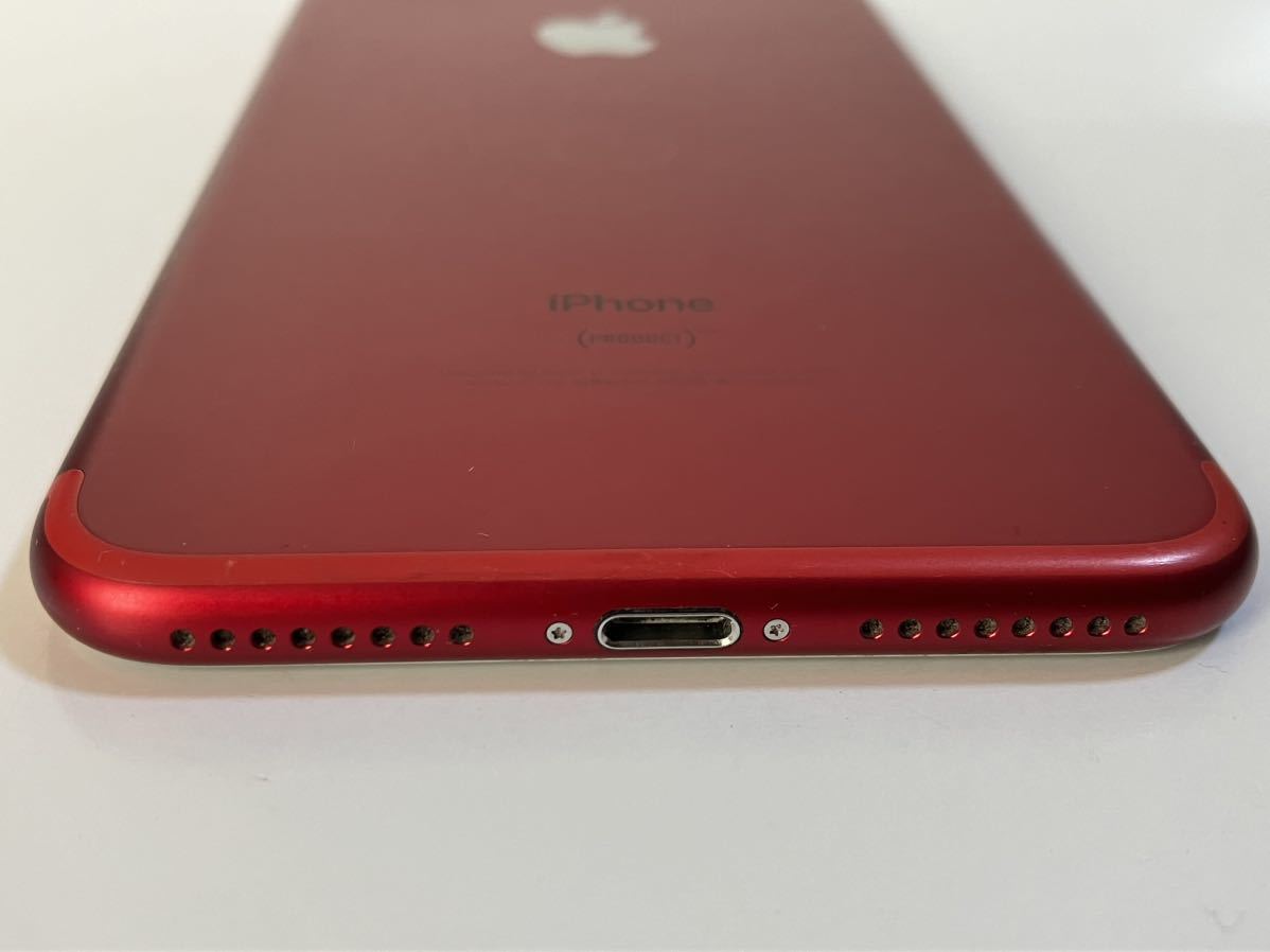 SIMフリー iPhone7Plus 128GB SIMロック解除 Apple iPhone 7Plus (PRODUCT)RED Special Edition スマホ 7 Plus シムフリー 送料無料_画像6